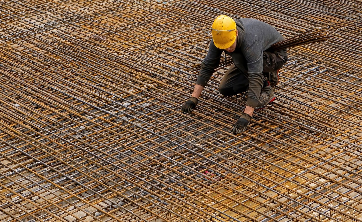 Ferraillage avant coulage